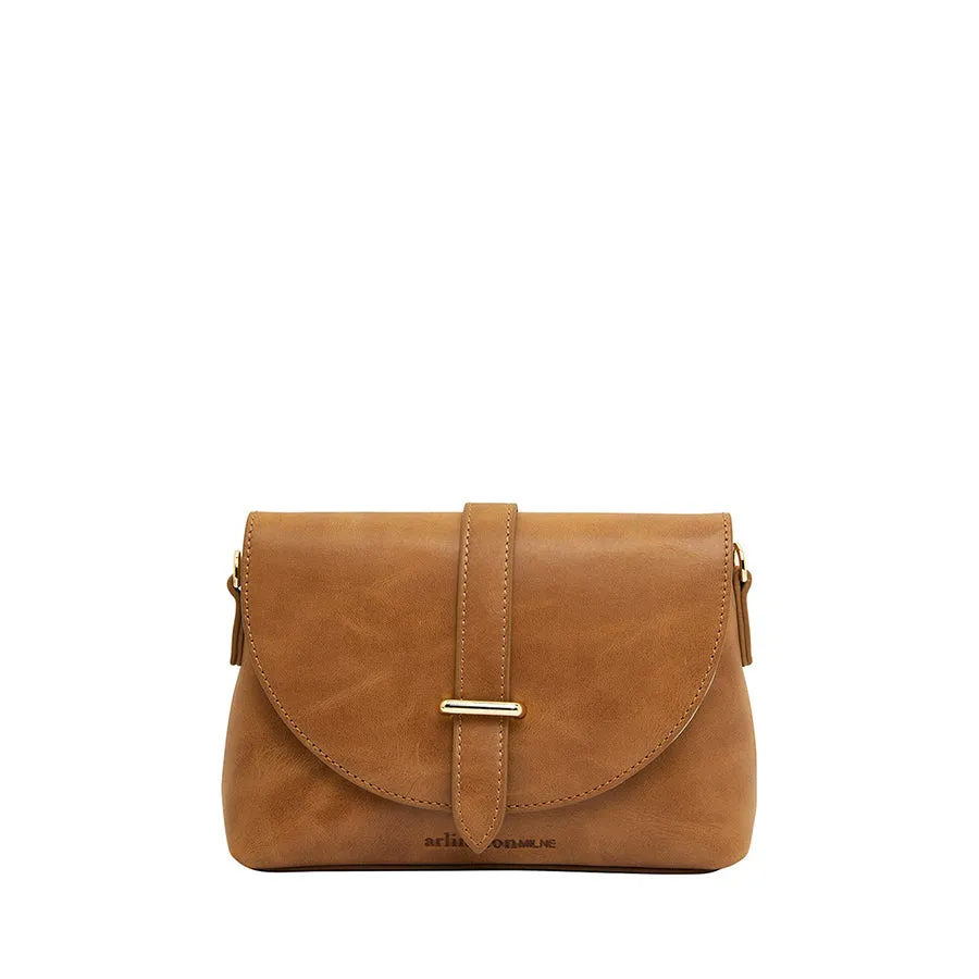 MINI AUDREY - VINTAGE TAN LEATHER