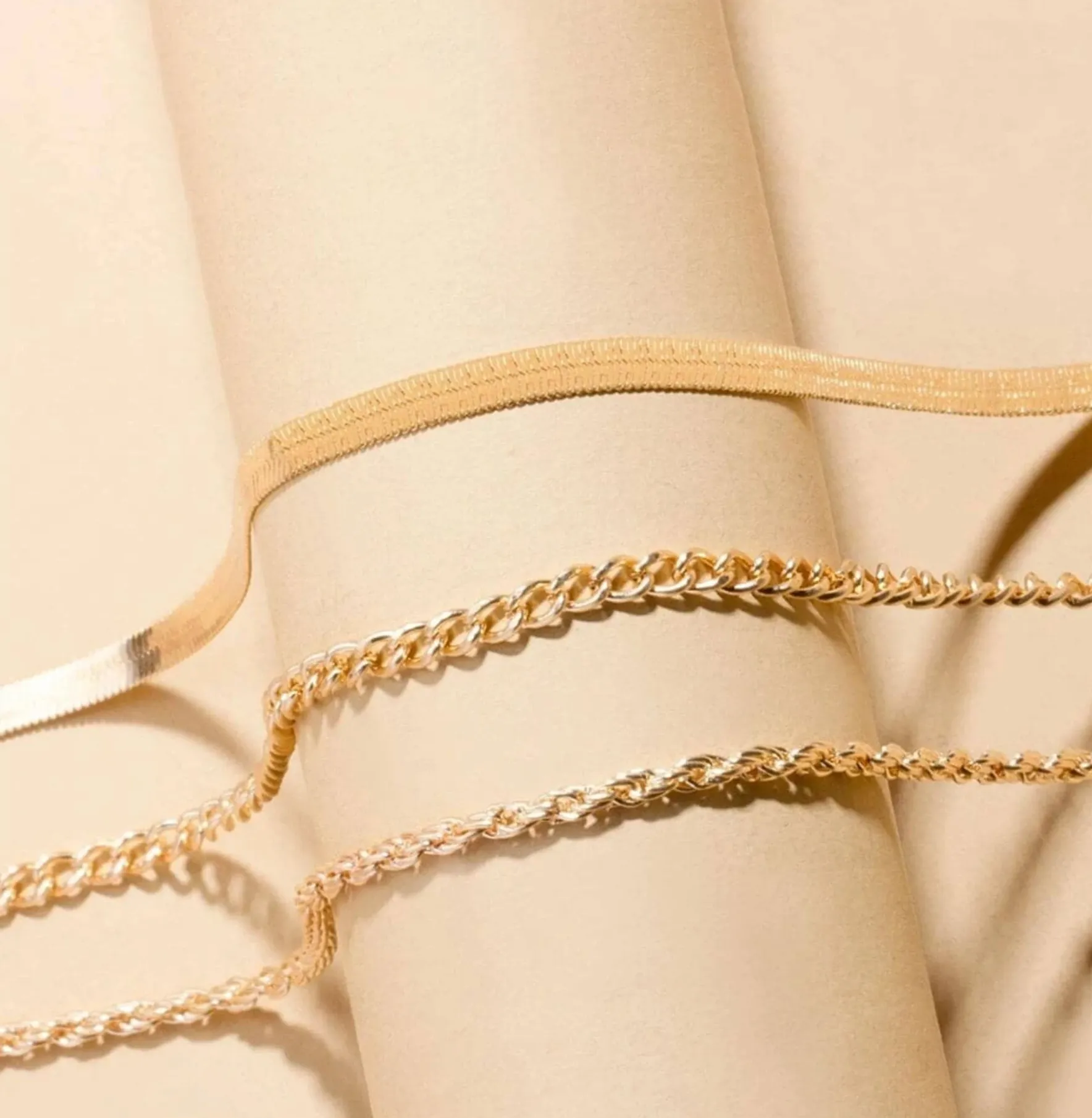 Minimalist Layered Chain Necklace