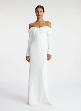 Nora Off Shoulder Gown