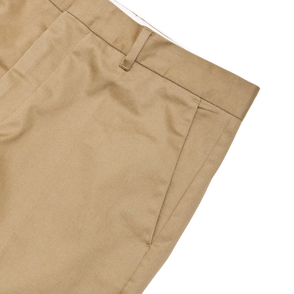 Norse Projects Andersen Regular Gabardine Flat Front Trouser Utility Khaki