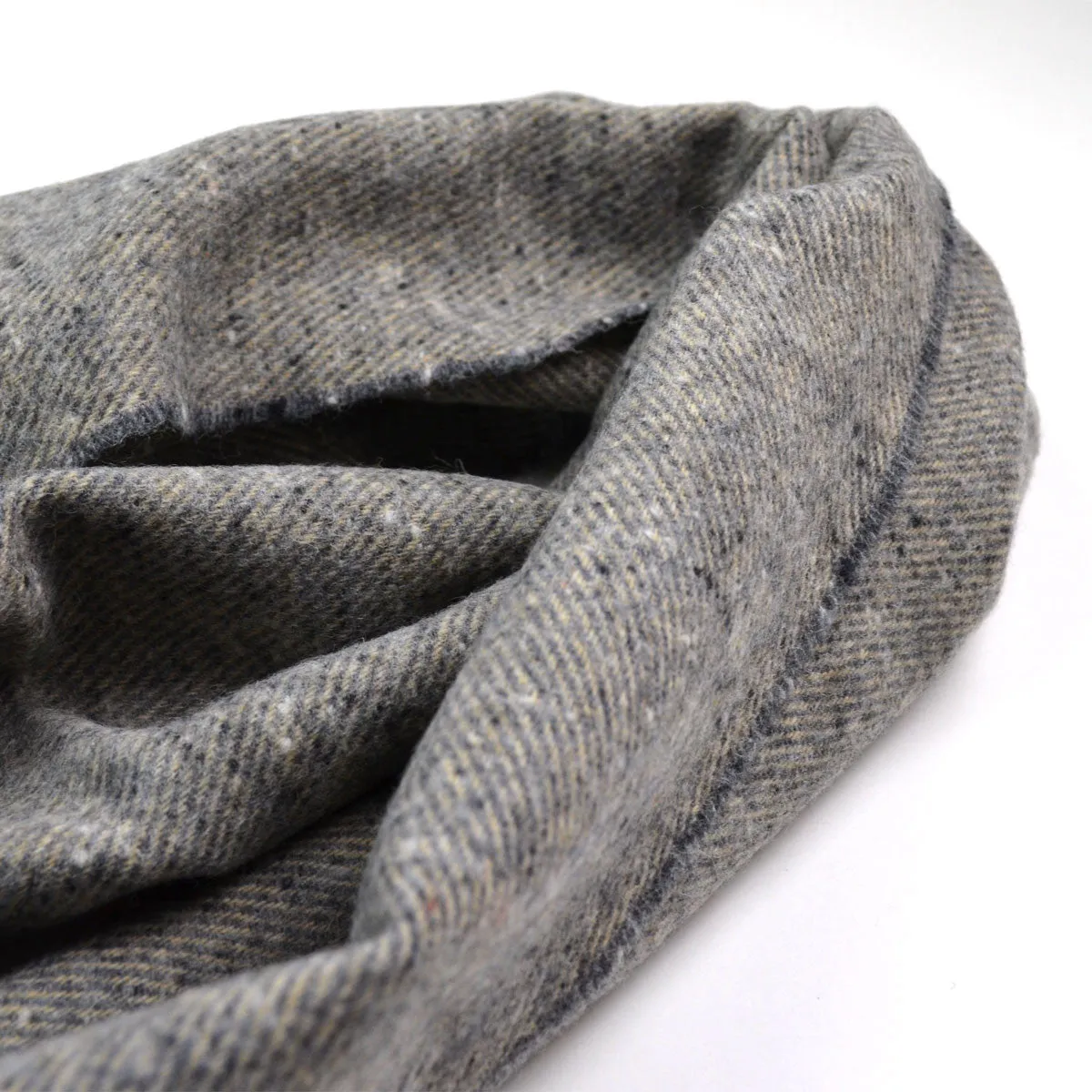 Norse Projects - Johnstons x Norse Donnegal Scarf - Light Grey Melange