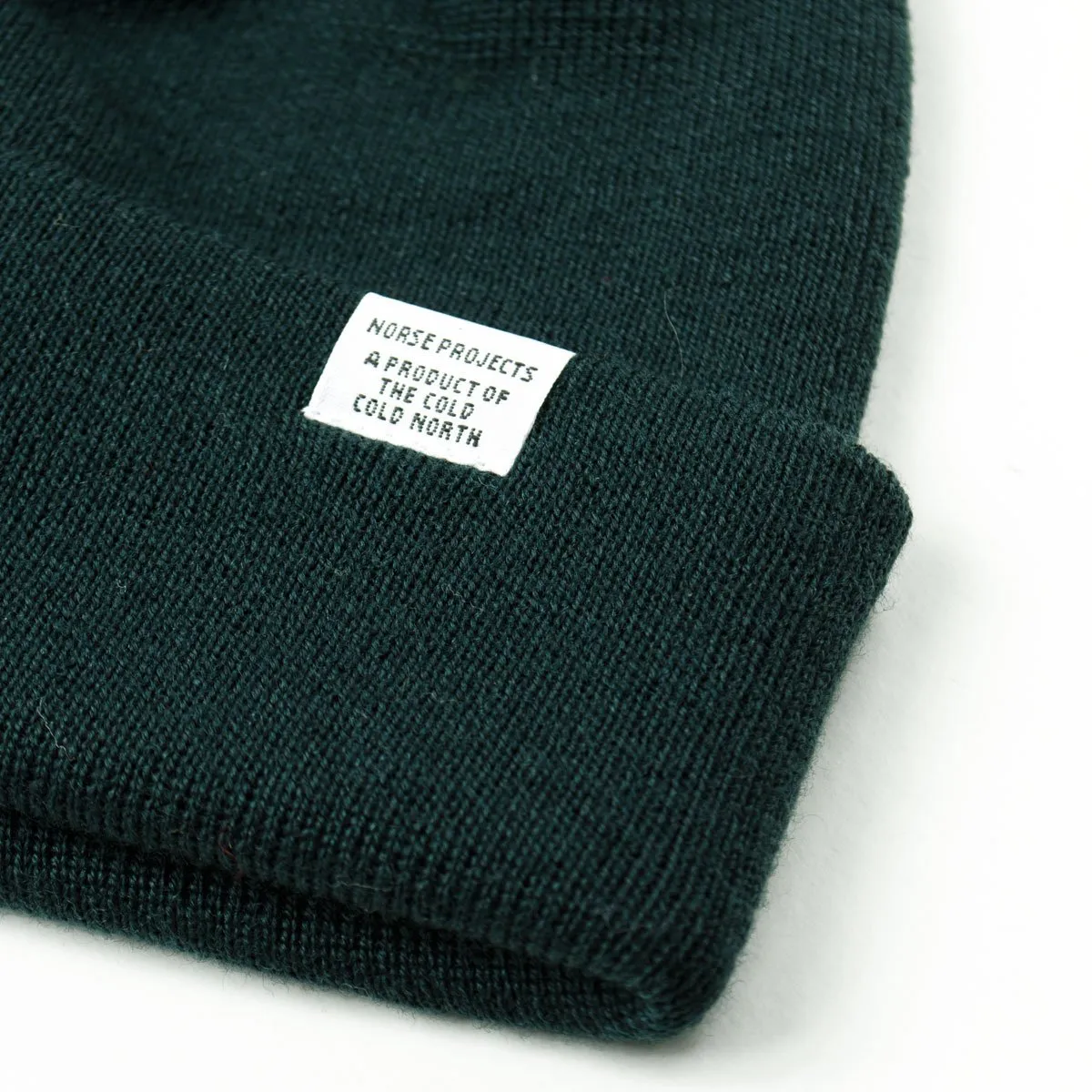 Norse Projects - Norse Top Beanie - Quartz Green