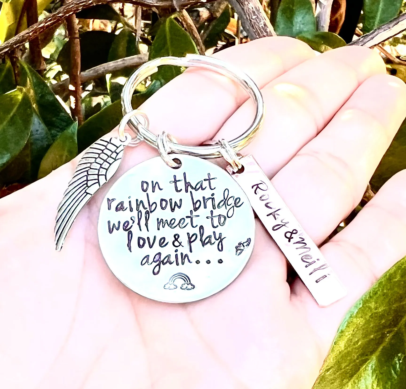 Pet Keychain, Loss Of Dog Memorial Gift, Loss Of Pet