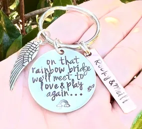 Pet Keychain, Loss Of Dog Memorial Gift, Loss Of Pet