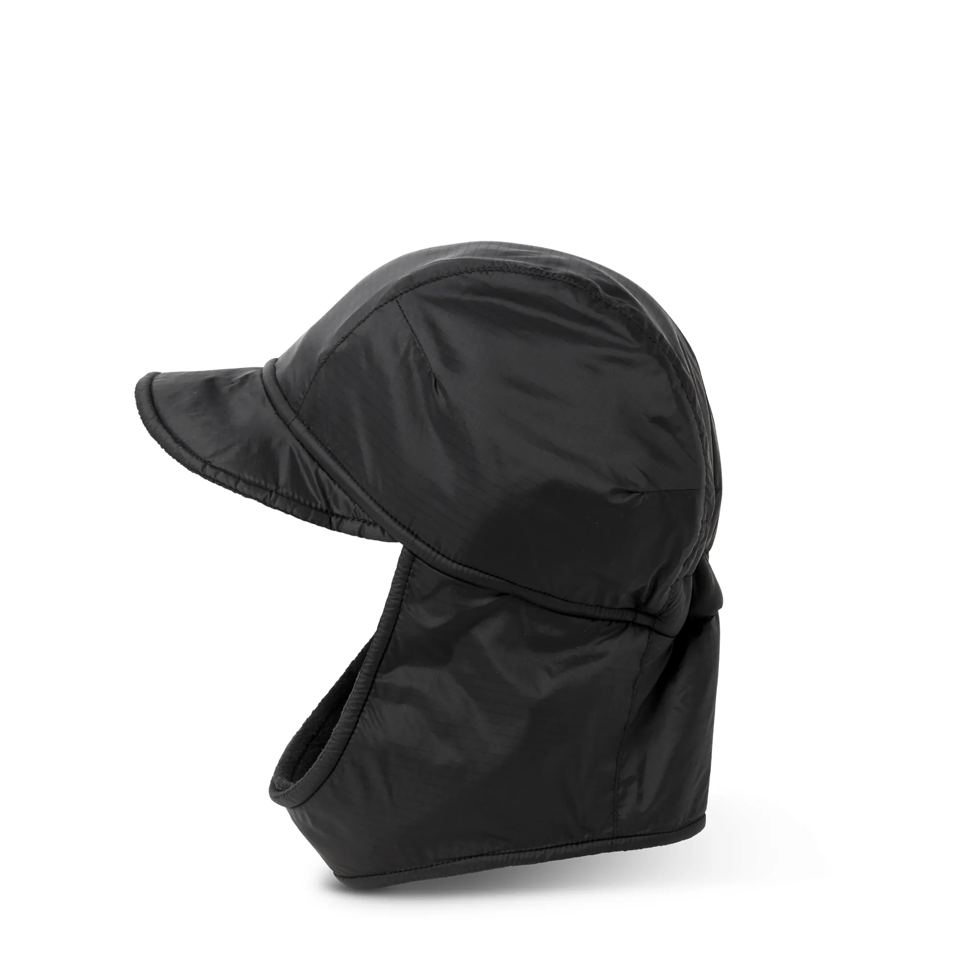 Polar Skate Co. Luke Flap Cap Ripstop Black