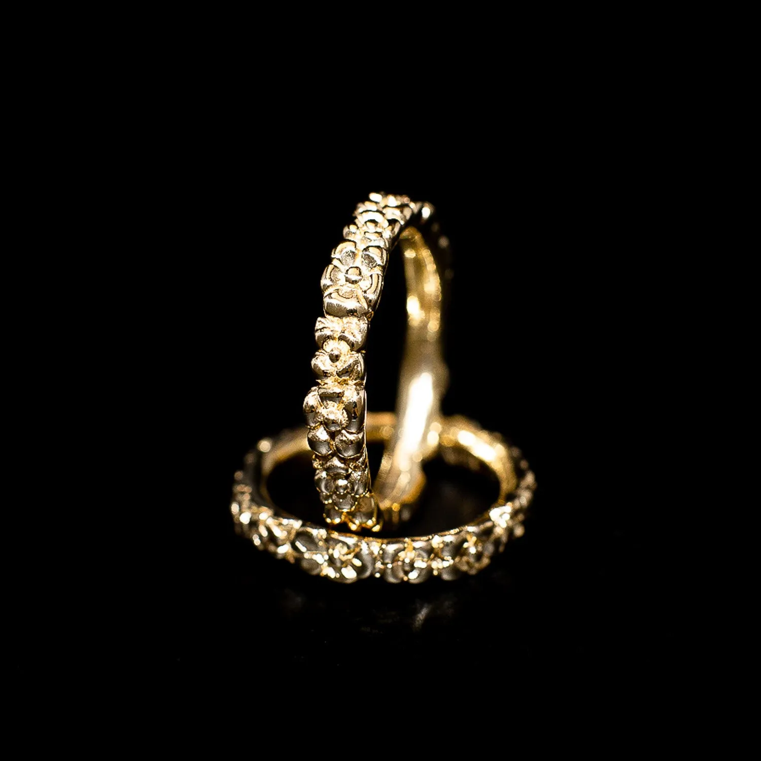 Posie Chain Ring Gold