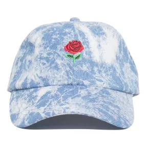 Prolific Rose Denim Bleach Hat