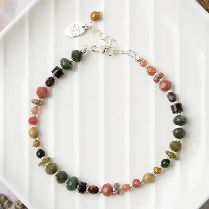 Promise Rainbow Jasper Bracelet by Anne Vaughan