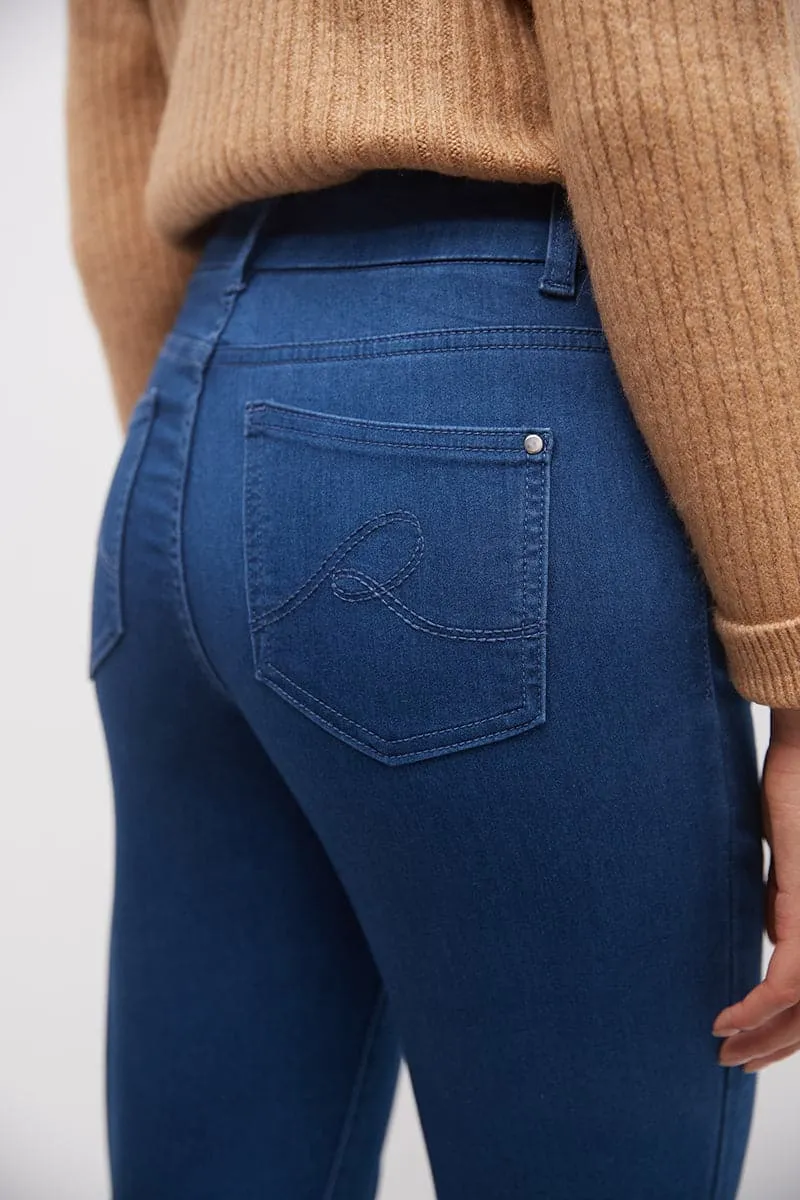 Pull-on Bootcut Jeans with real pockets