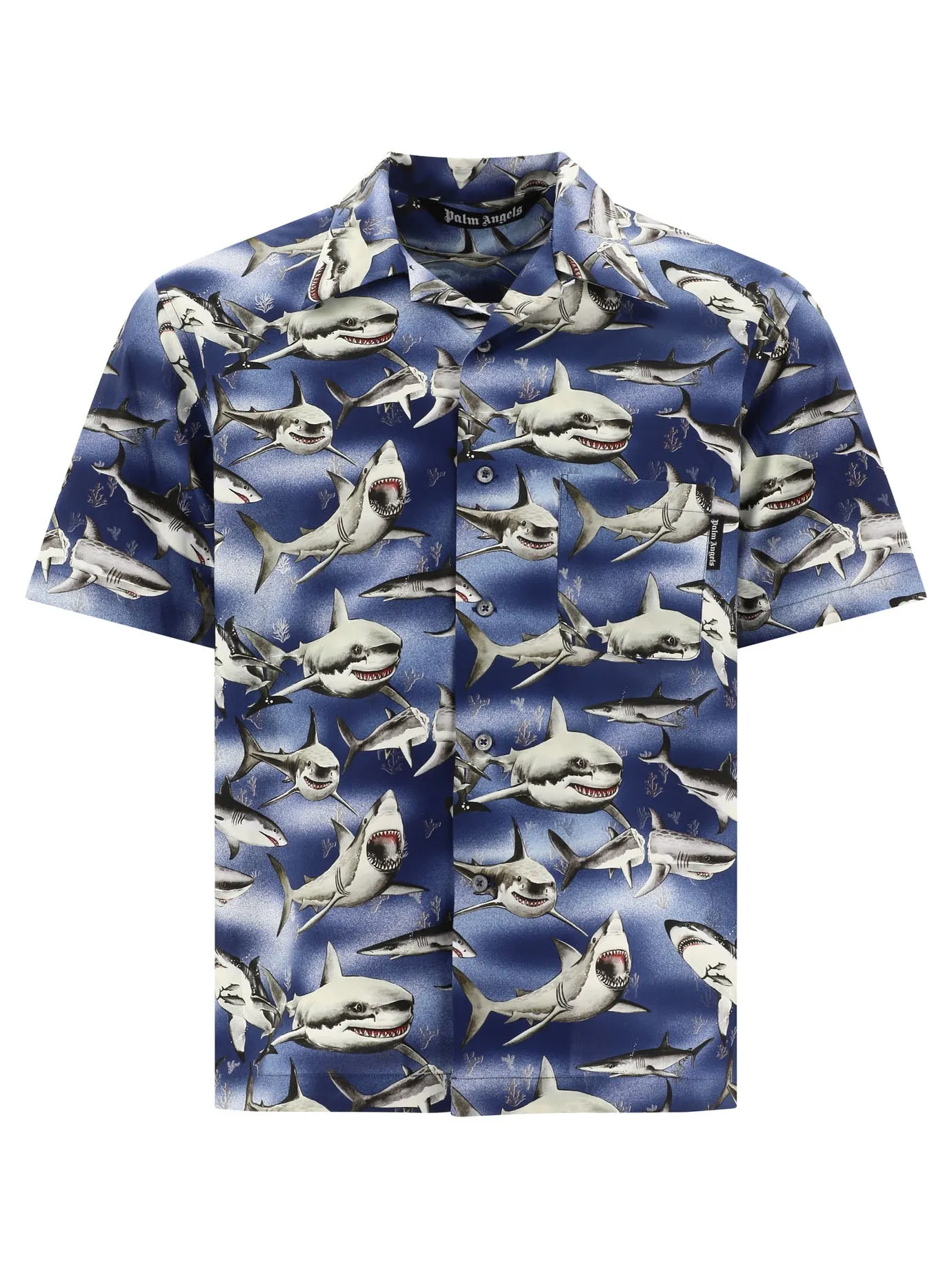 "SHARKS" BOWLING SHIRT