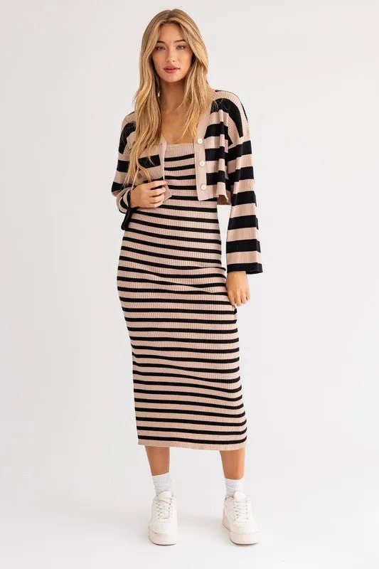 Rachel Striped Tube Dress - FINAL SALE