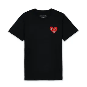 Reason Keith Haring Heart Logo Tee - Black