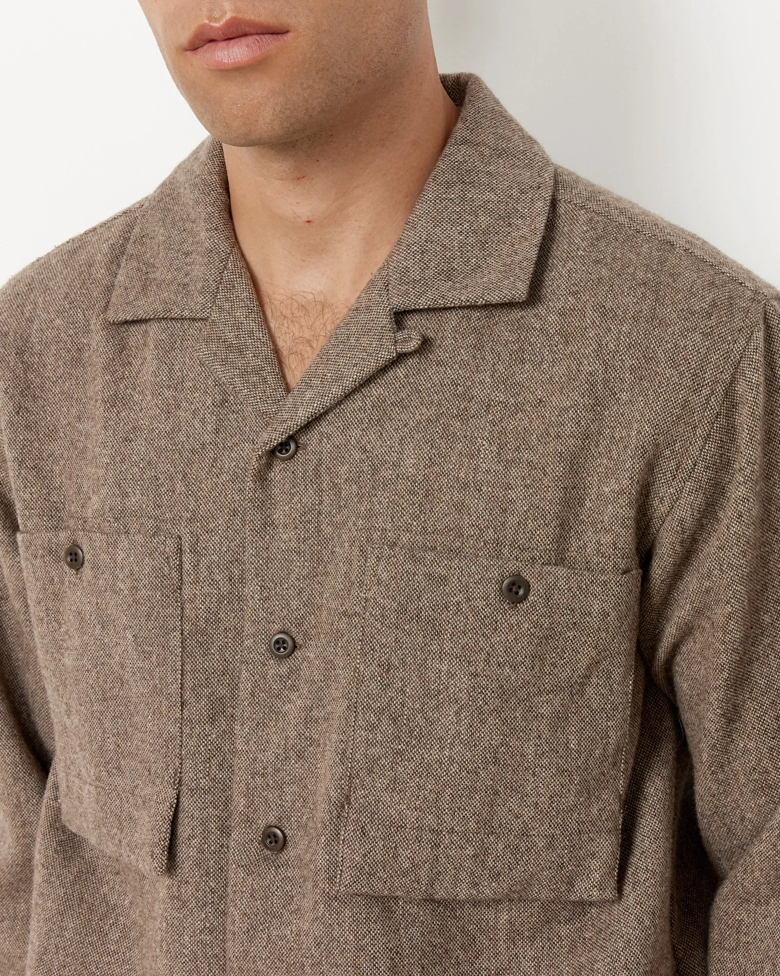 Recycled Wool Field Shirt