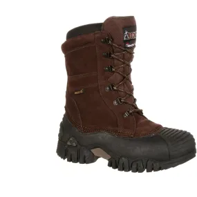 Rocky Men's Jasper Trac 10" WP 200G Ins Outdoor Boot- Brown- FQ0004799