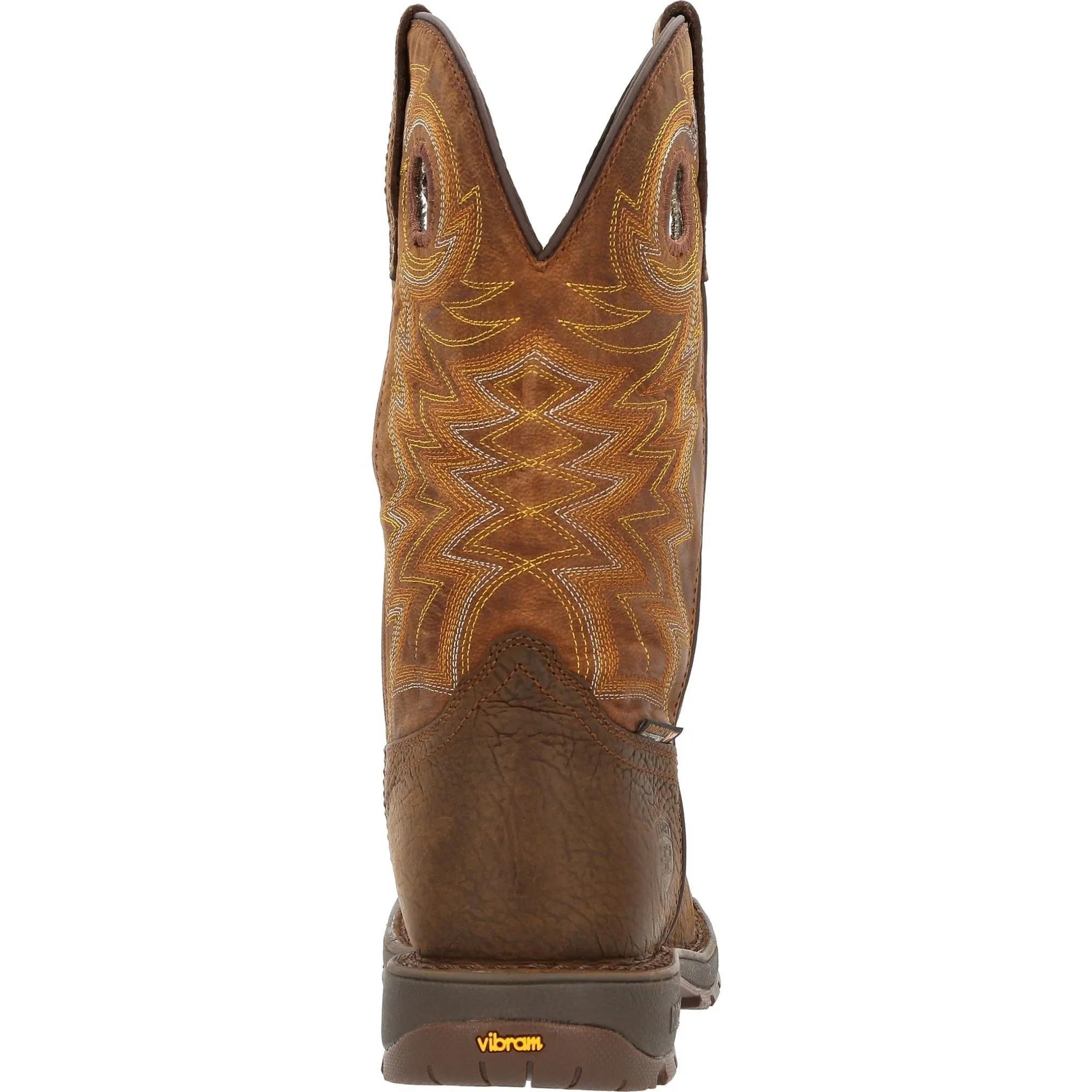 Rocky Men's Legacy 32 11" Square Toe WP Western Boot - Brown - RKW0355