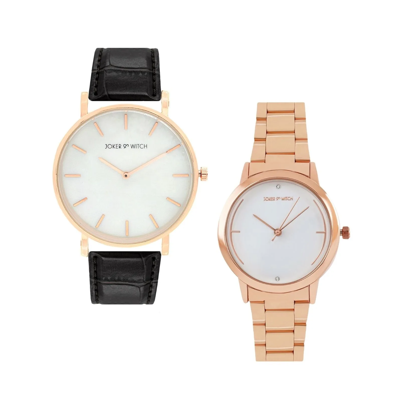 Salt & Pepper Couple Watches