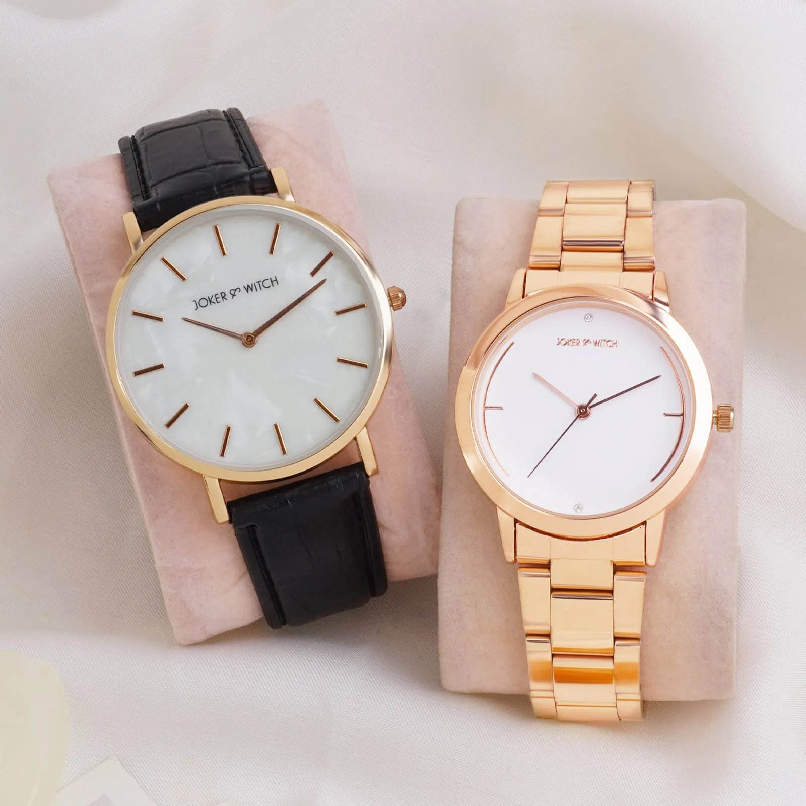 Salt & Pepper Couple Watches