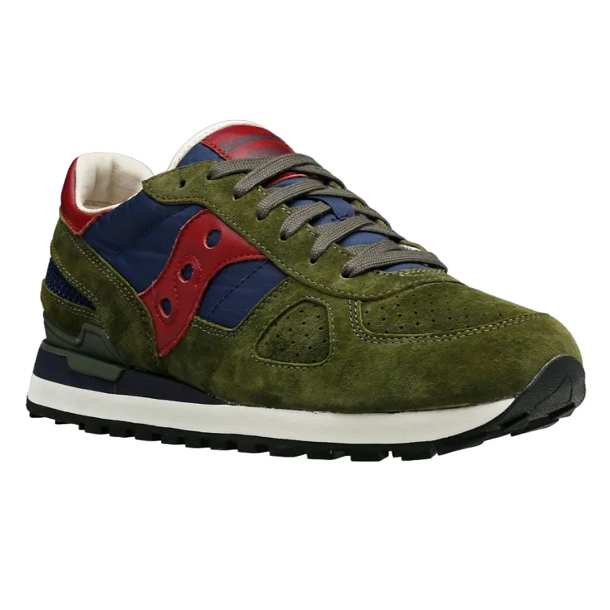 Saucony Originals Shadow Original S70780-2 men's sneakers, forest green-blue