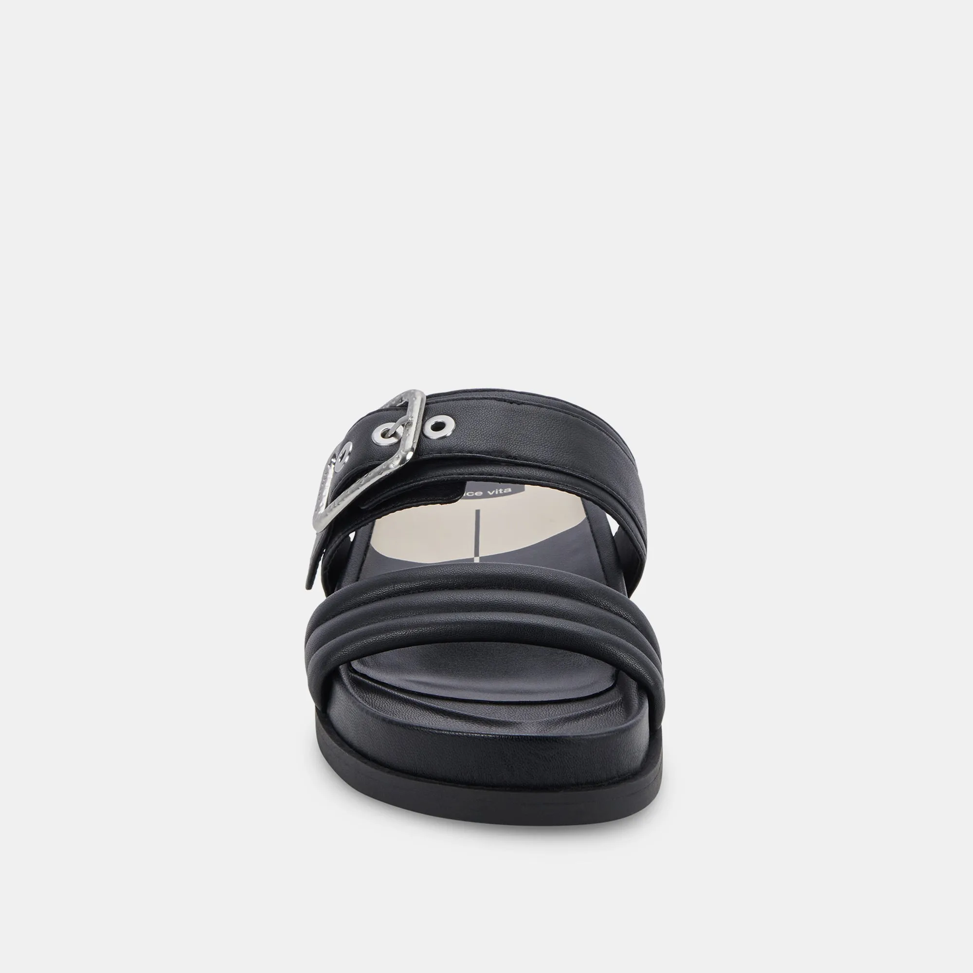 SHAILA SANDALS BLACK LEATHER