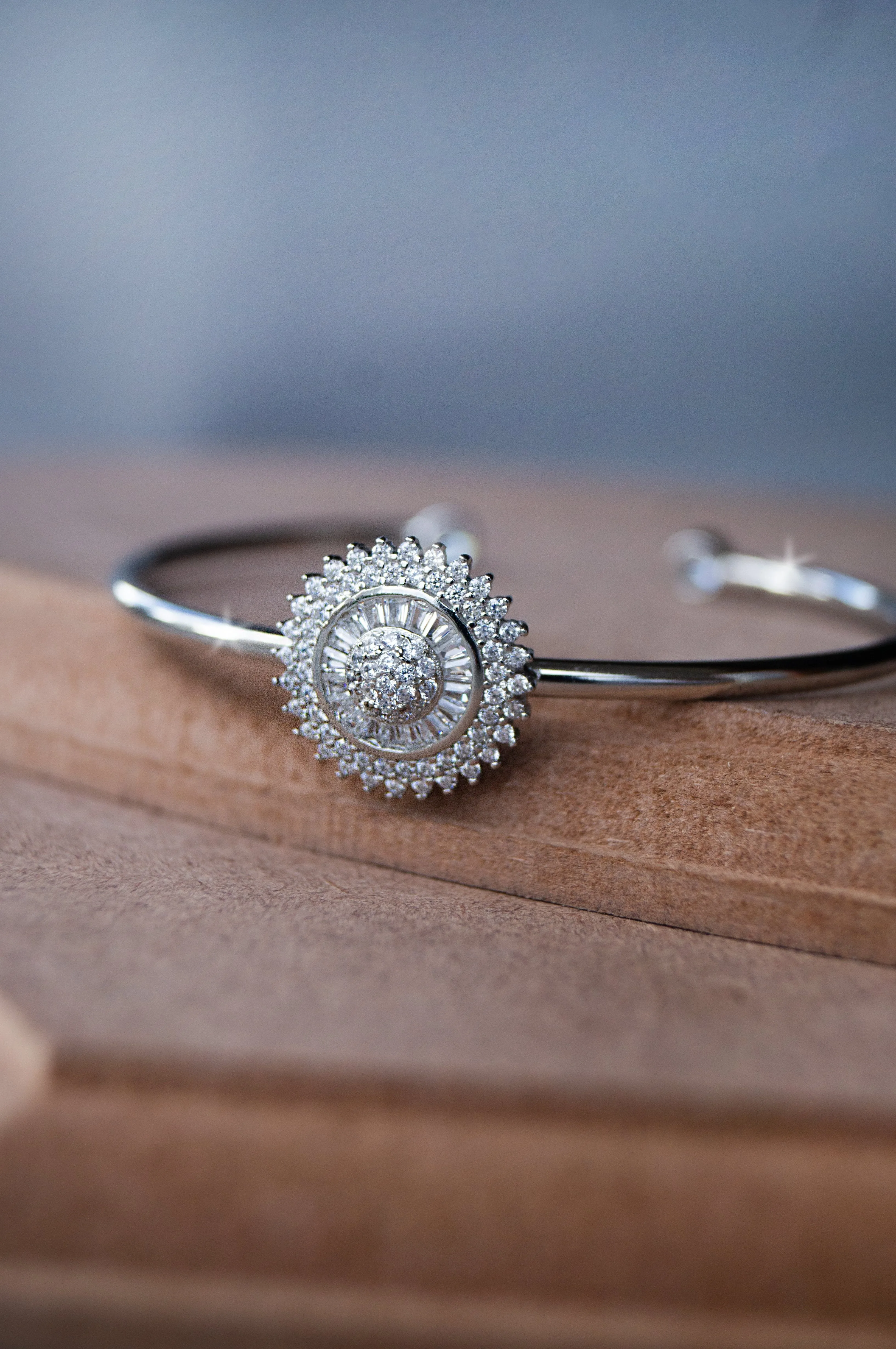 Shine With Me Sterling Silver Adjustable Bracelet