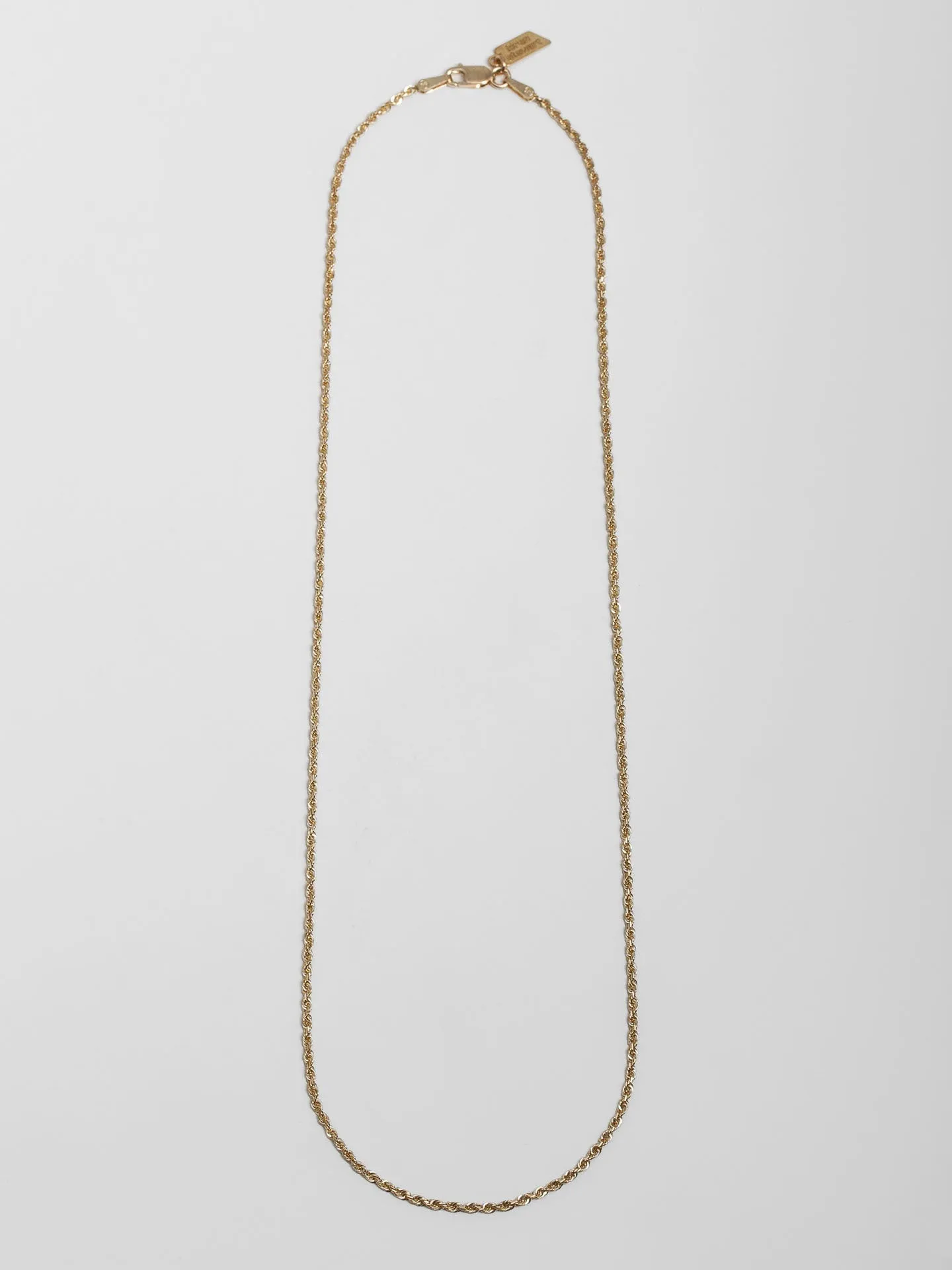 Solid Gold Rope Chain