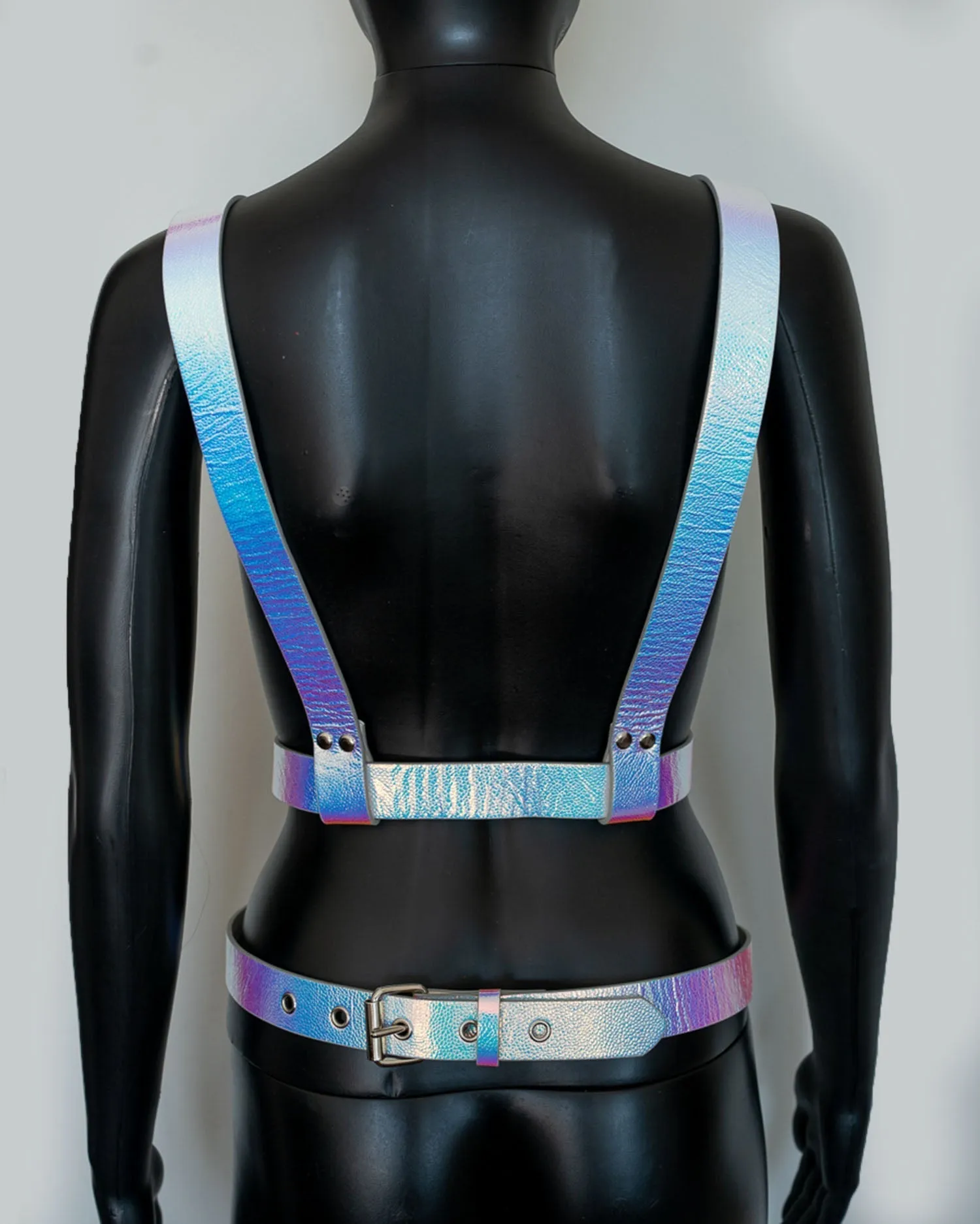 Suspender Style Belt Wrap Harness