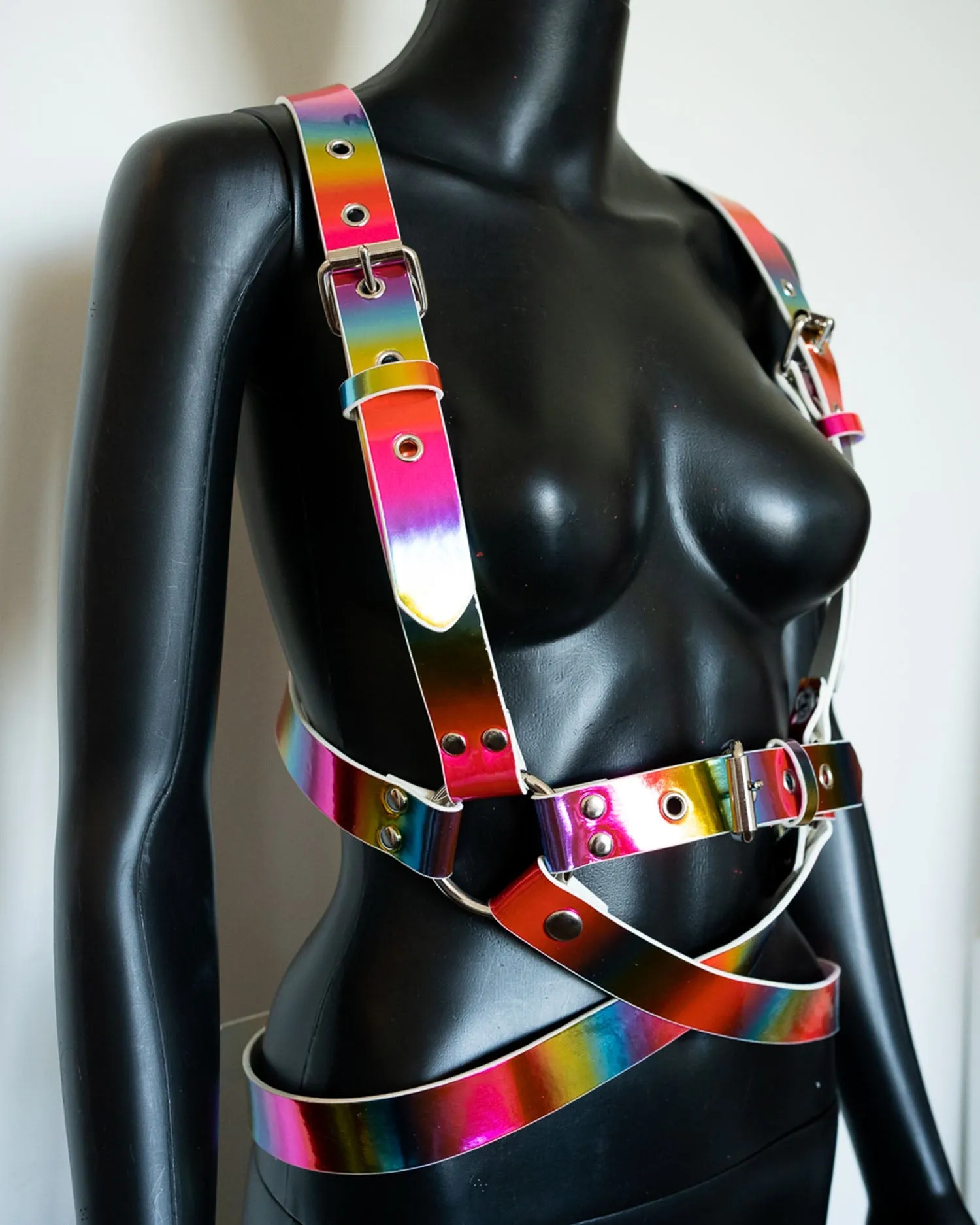 Suspender Style Belt Wrap Harness