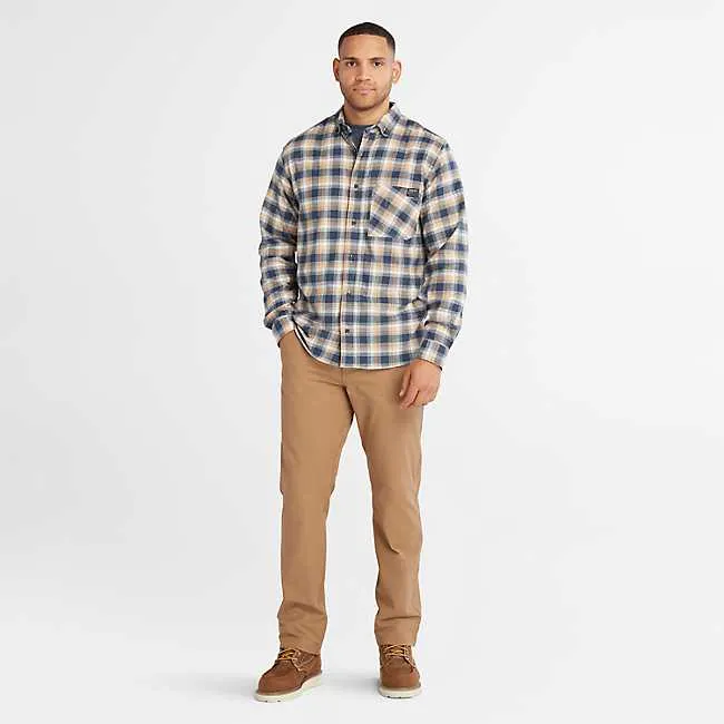 Timberland Pro Men's Woodfort Lightweight Flex Shirt -Wheat- TB0A64AWP50