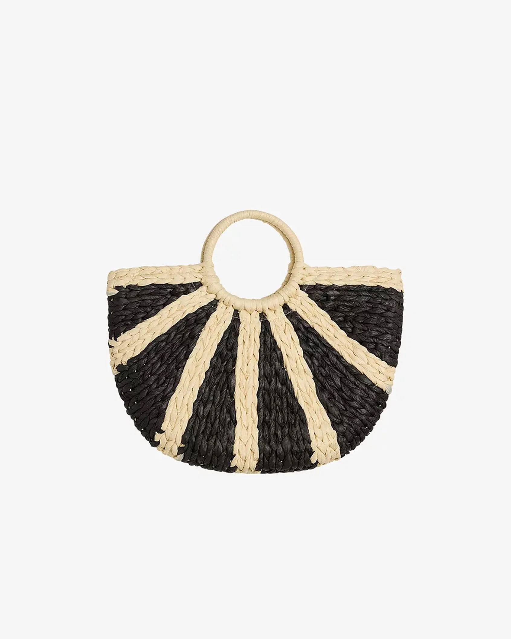 Unmade Shayla Black Stripe Bag