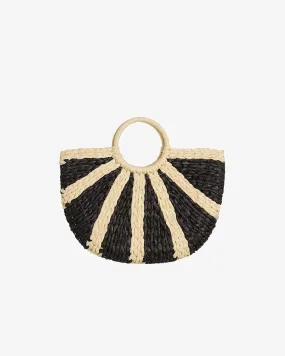 Unmade Shayla Black Stripe Bag