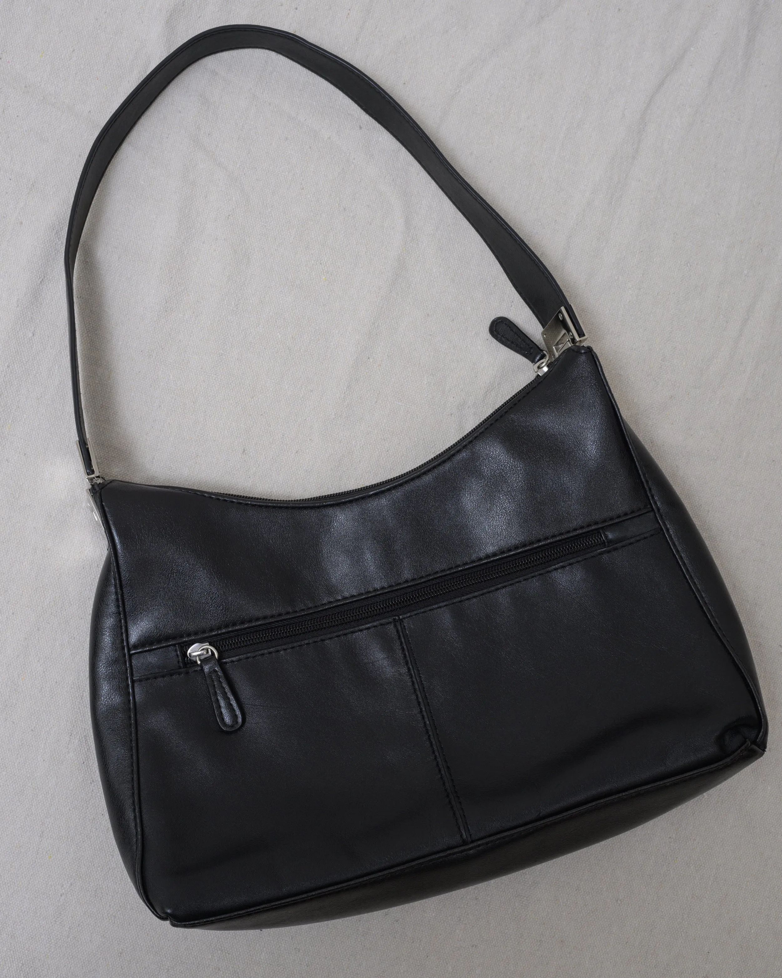 Vintage Black GIANI BERNINI Leather Bag