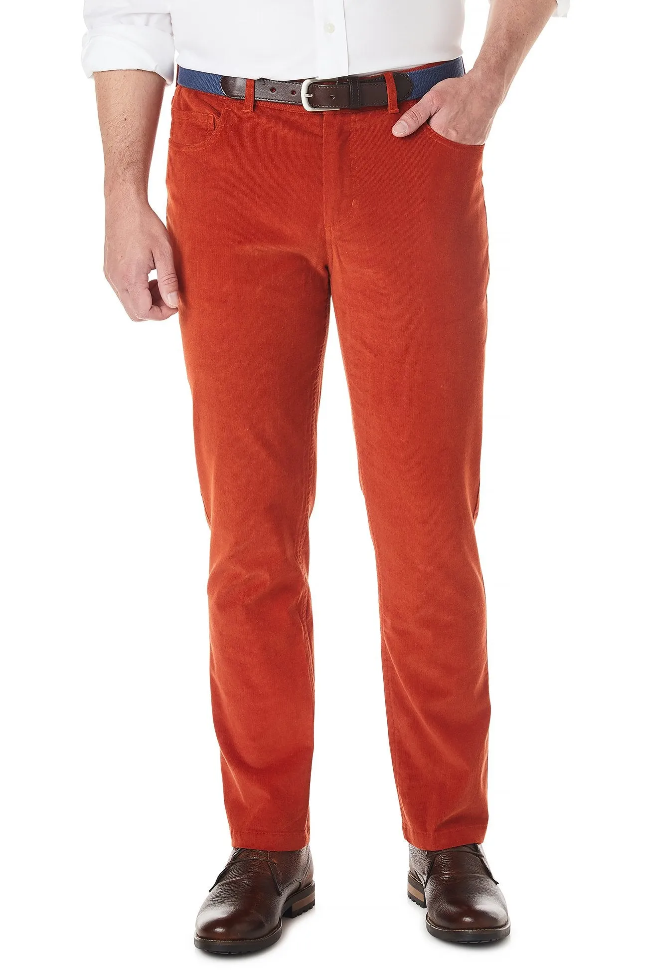 Wayfarer 5-Pocket Pant Stretch Corduroy Rust