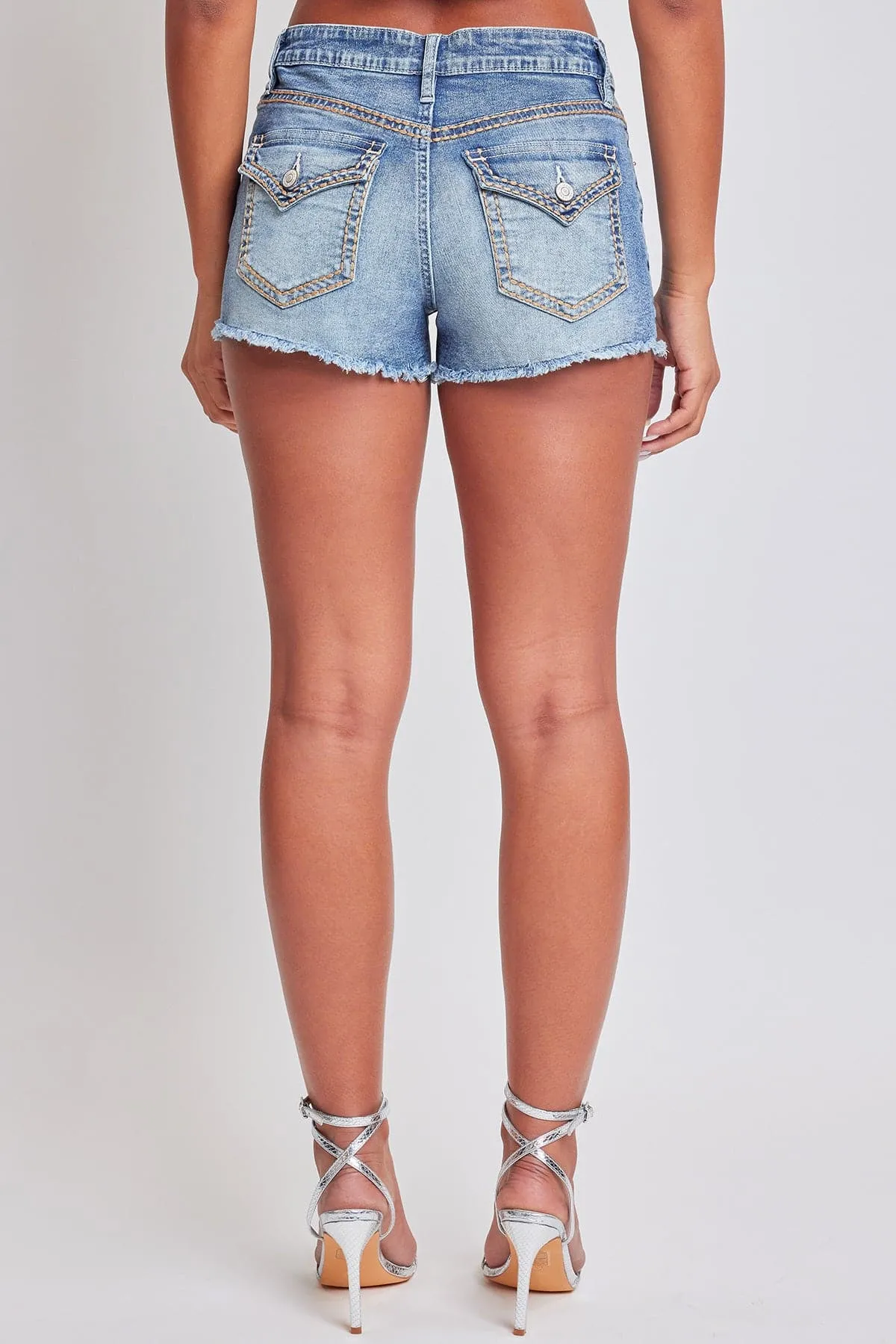 Women's Heavy Stitch Frayed Shorts