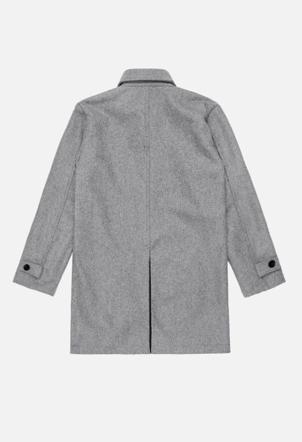 Wool Overcoat / Asphalt