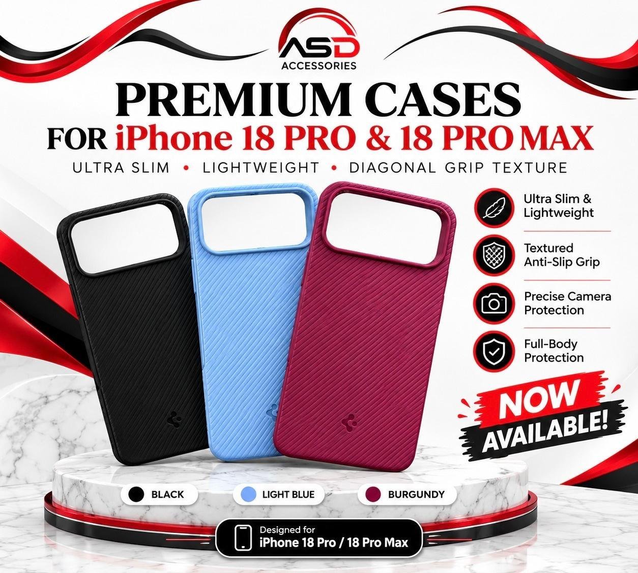 SPIGEN COVER For 18 Pro & 18 Pro Max